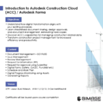 Introduction to Autodesk Construction Cloud (ACC) / Autodesk Forma (2 Days)